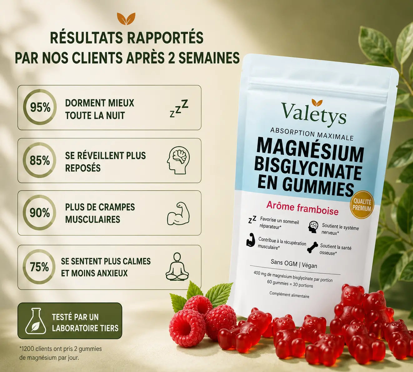 Valetys Nuit — Cure Magnésium Gummies