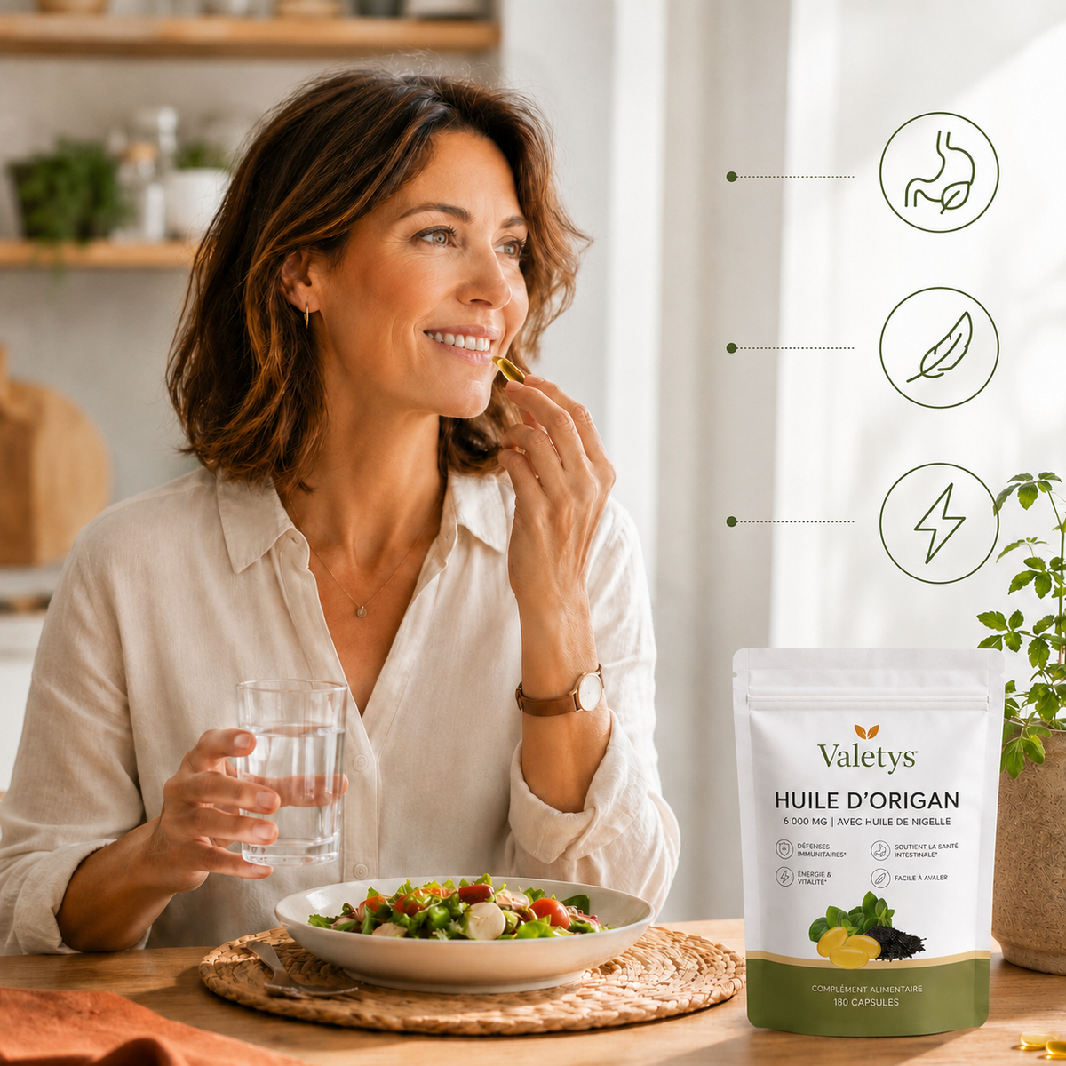 Huile d'Origan en Capsules