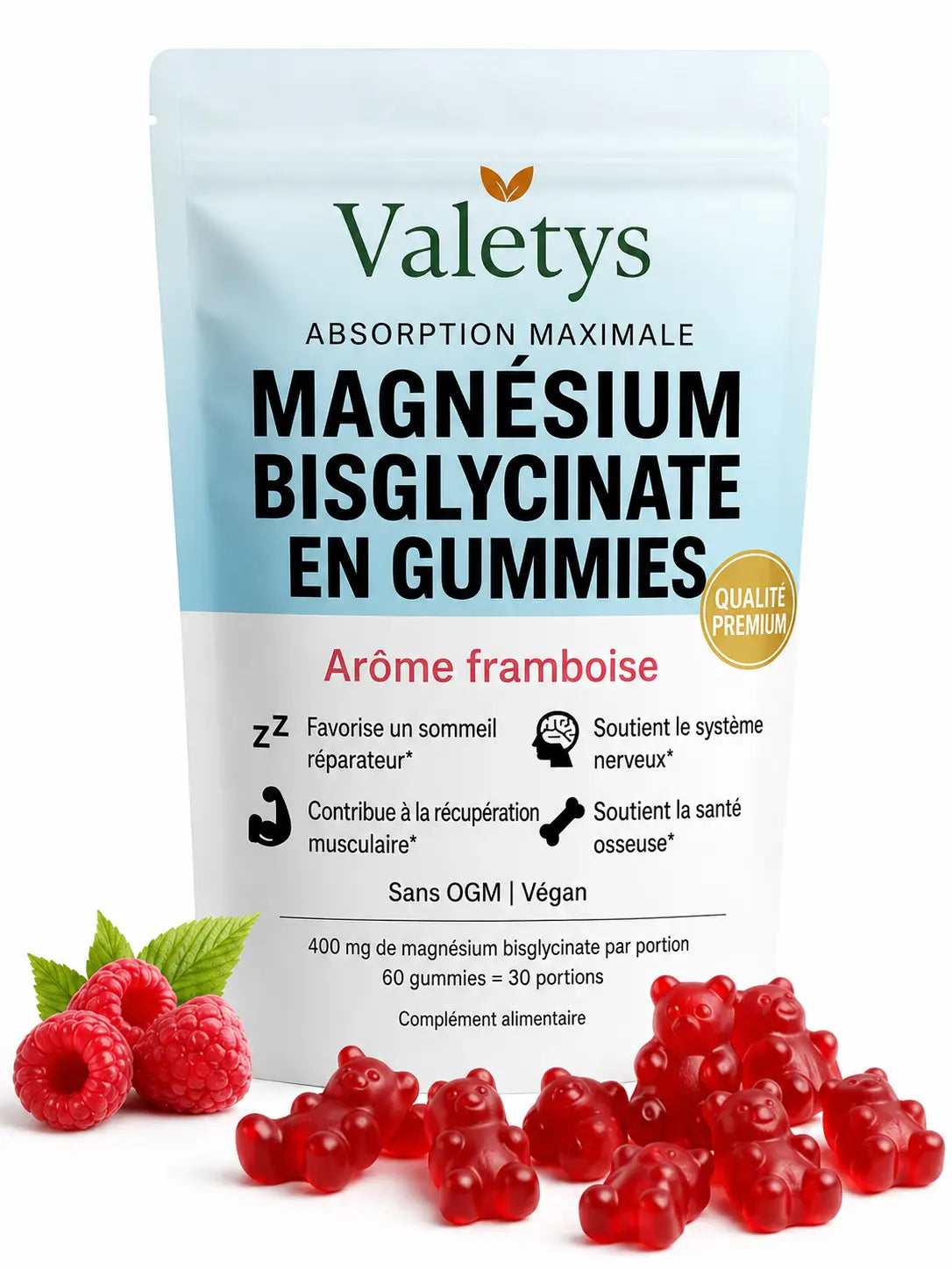 Valetys Nuit — Cure Magnésium Gummies